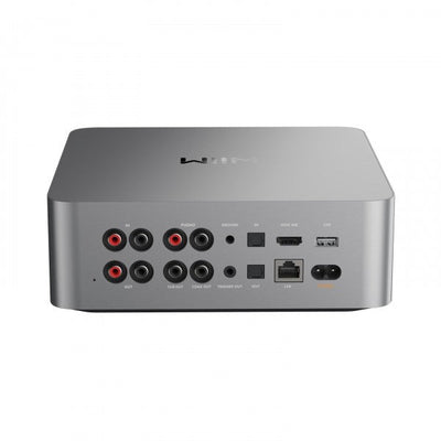 WiiM Vibelink Stereo Amplifier with Ultra Music Streamer Silver and Klipsch R-60M Speakers HiFi Bundle