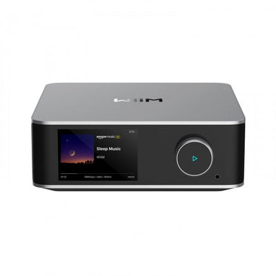 WiiM Vibelink Stereo Amplifier with Ultra Music Streamer Silver and Klipsch R-60M Speakers HiFi Bundle