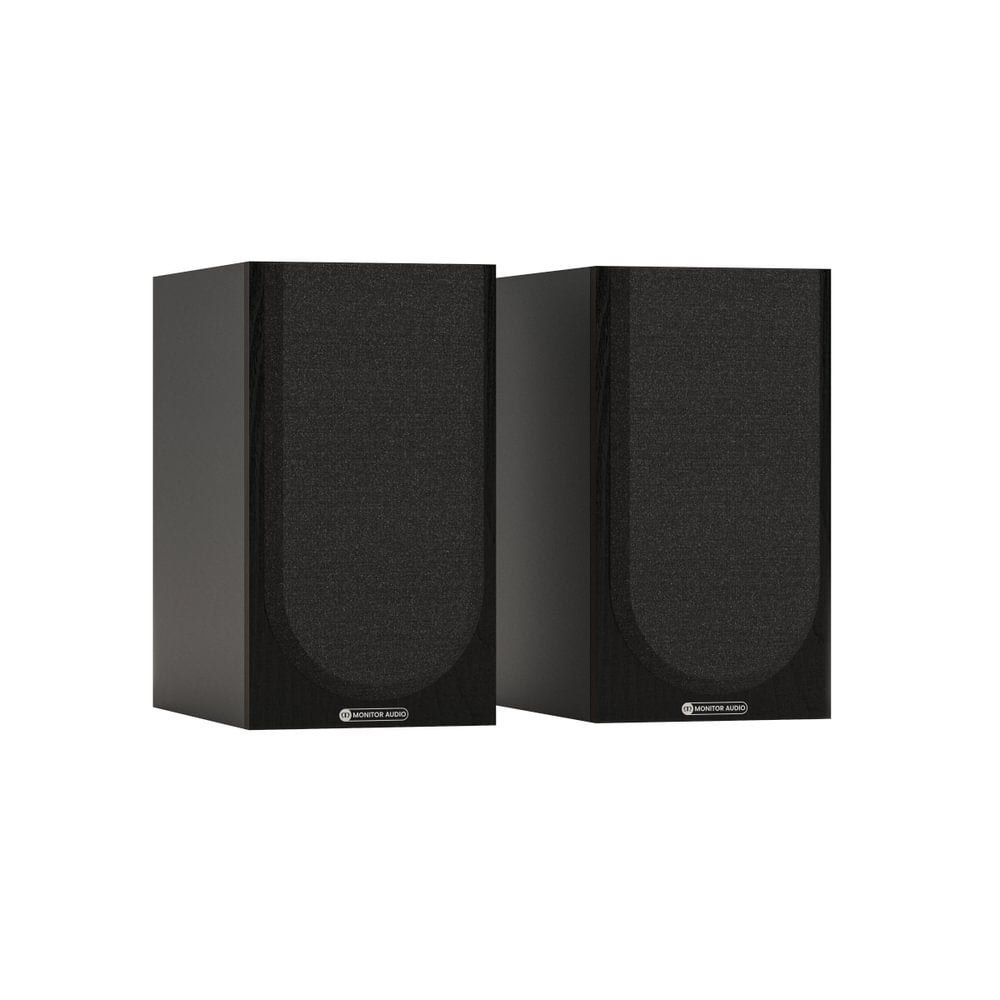 Yamaha AS501 Integrated Amplifier with Monitor Audio Bronze 50 7G Bookshelf Speakers Pair Black HiFi Package